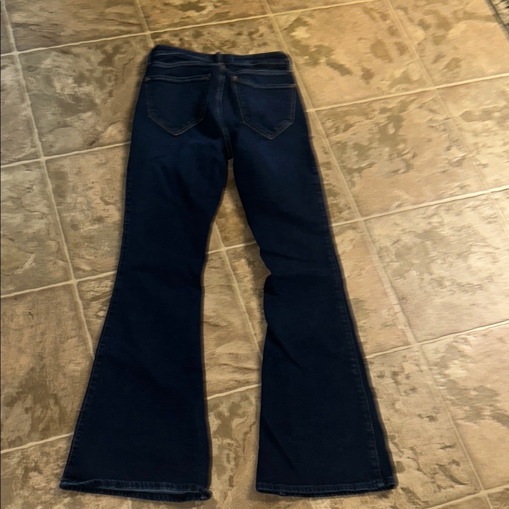 NWOT Abercrombie & Fitch Dark Blue Flared Women's Jeans